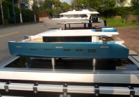 custom made model of 80ft catamaran yacht